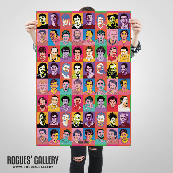 Ultra Forest - Legends Edition - Nottingham Forest - A0, A1, A2 or A3 Pop Art Prints