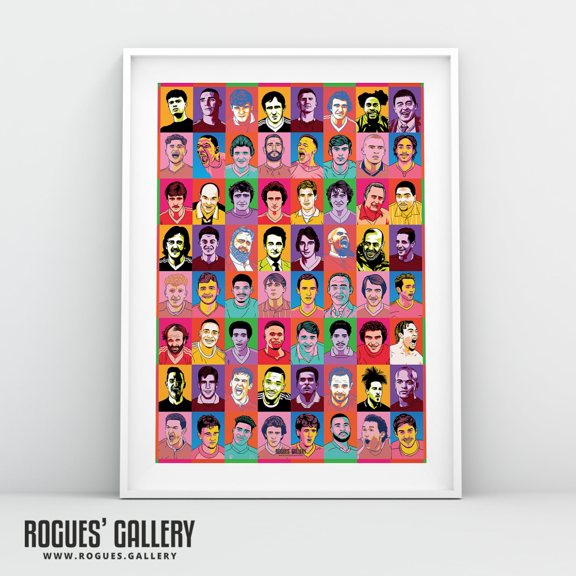 Ultra Forest - Legends Edition - Nottingham Forest - A0, A1, A2 or A3 Pop Art Prints