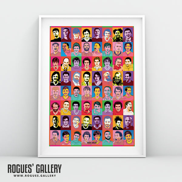 Ultra Forest - Legends Edition - Nottingham Forest - A0, A1, A2 or A3 Pop Art Prints
