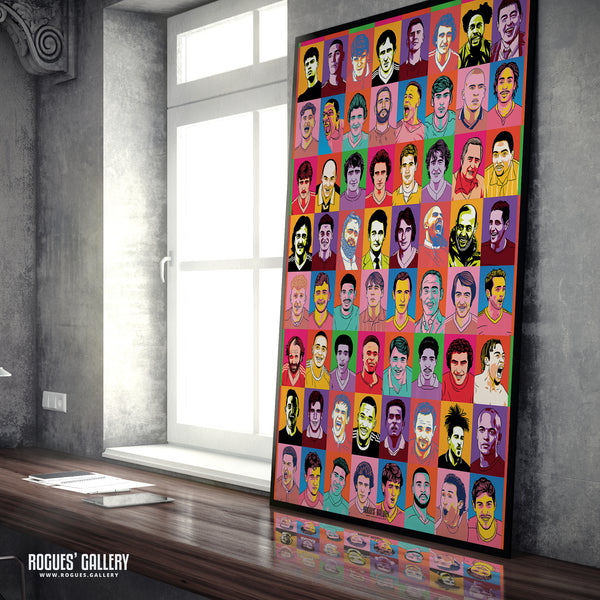 Ultra Forest - Legends Edition - Nottingham Forest - A0, A1, A2 or A3 Pop Art Prints