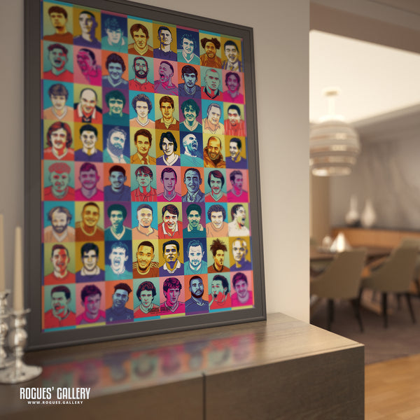 Ultra Forest - Legends Edition - Nottingham Forest - A0, A1, A2 or A3 Pop Art Prints
