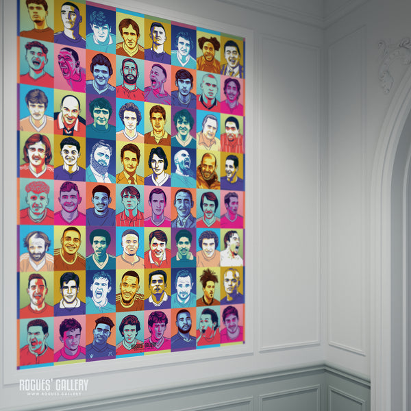Ultra Forest - Legends Edition - Nottingham Forest - A0, A1, A2 or A3 Pop Art Prints