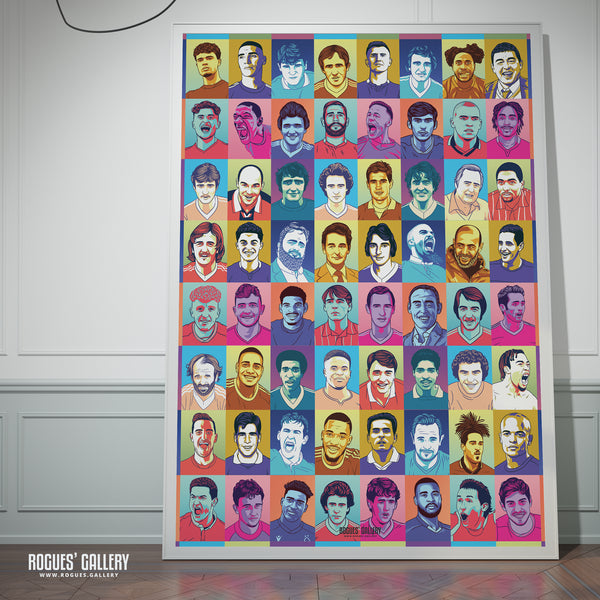 Ultra Forest - Legends Edition - Nottingham Forest - A0, A1, A2 or A3 Pop Art Prints