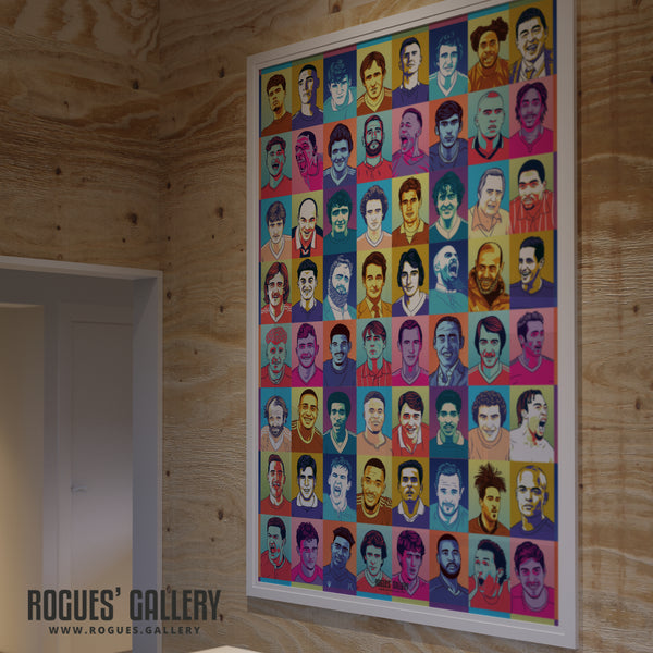 Ultra Forest - Legends Edition - Nottingham Forest - A0, A1, A2 or A3 Pop Art Prints