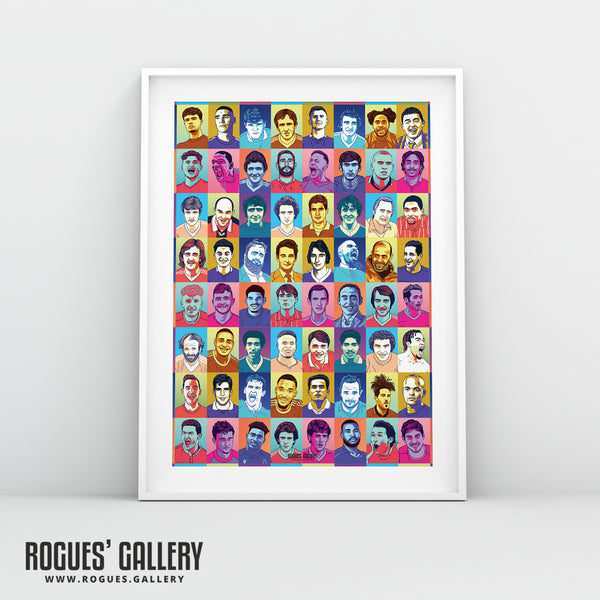 Ultra Forest - Legends Edition - Nottingham Forest - A0, A1, A2 or A3 Pop Art Prints