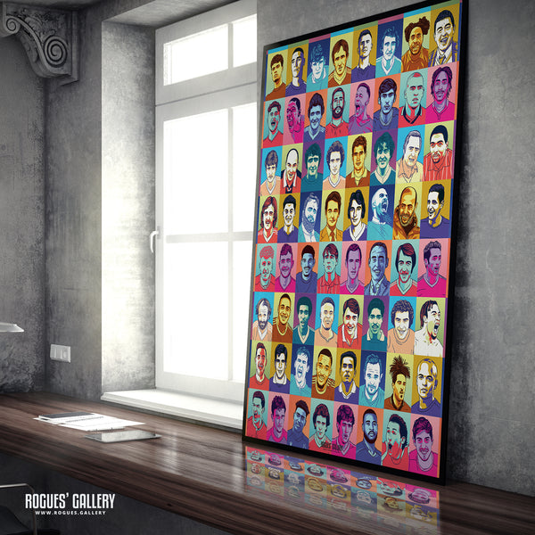 Ultra Forest - Legends Edition - Nottingham Forest - A0, A1, A2 or A3 Pop Art Prints