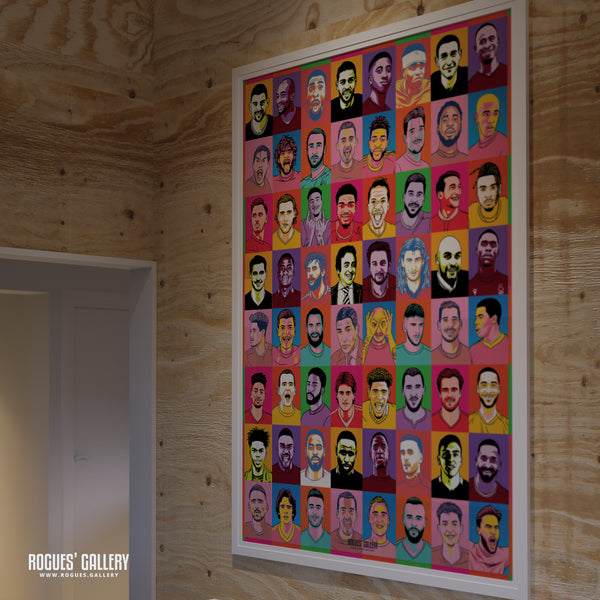 Ultra Forest - Forget-Me-Nots Edition - Nottingham Forest - A0, A1, A2 or A3 Pop Art Prints