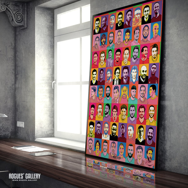 Ultra Forest - Forget-Me-Nots Edition - Nottingham Forest - A0, A1, A2 or A3 Pop Art Prints