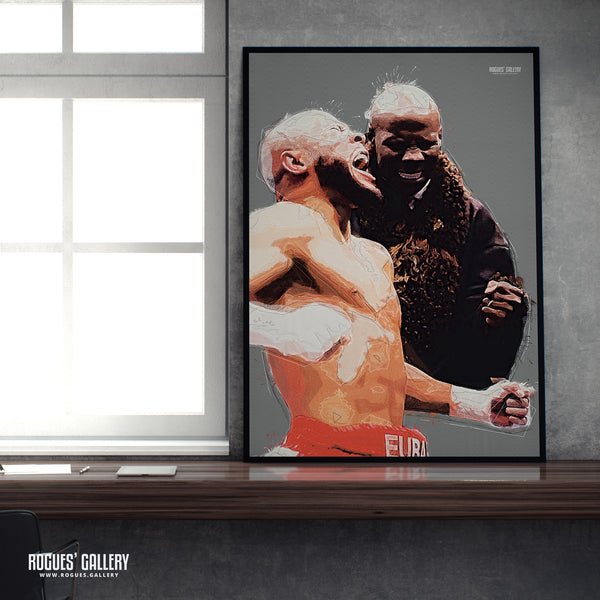 Chris Eubank Jnr: History Repeating - A3, A2, A1 or A0 sized Prints