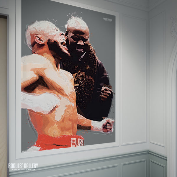 Chris Eubank Jnr: History Repeating - A3, A2, A1 or A0 sized Prints