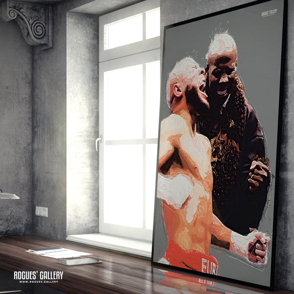 Chris Eubank Jnr: History Repeating - A3, A2, A1 or A0 sized Prints