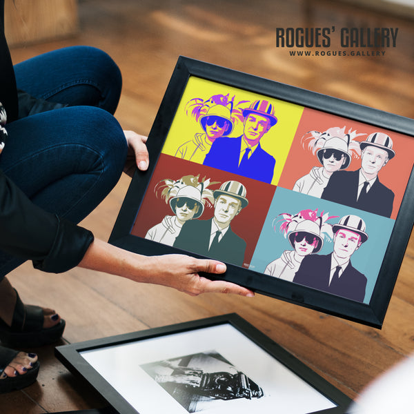 Pop Art 1 - Neil & Chris - A3 Print