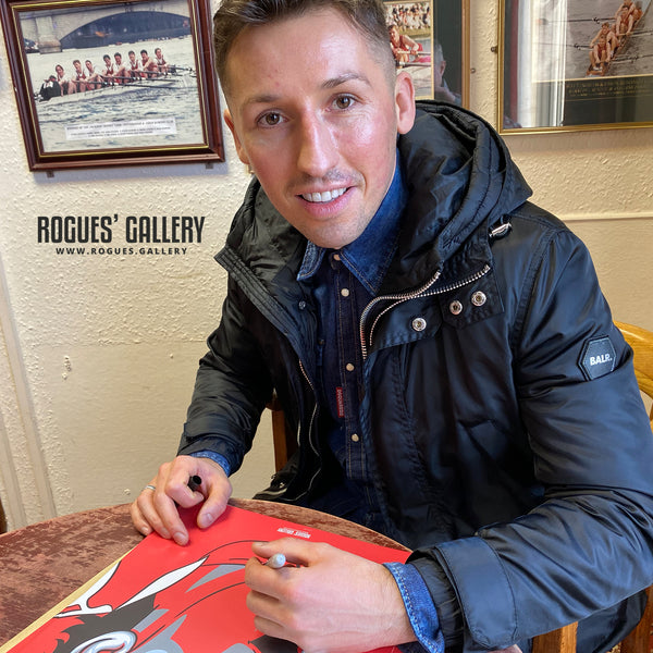 Raddy Majewski (Signed) - WBA Icon - A3 Print