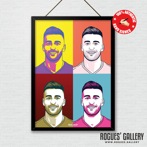 Tiago Silva (Signed) - Pop Art - A3 Print