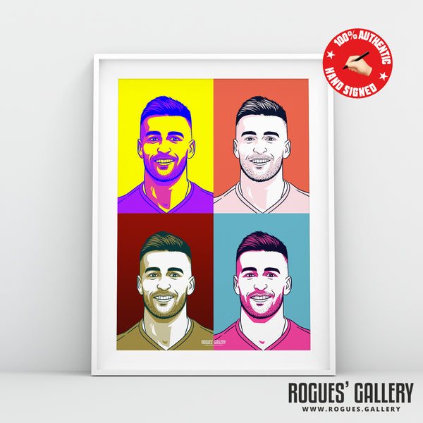 Tiago Silva (Signed) - Pop Art - A3 Print