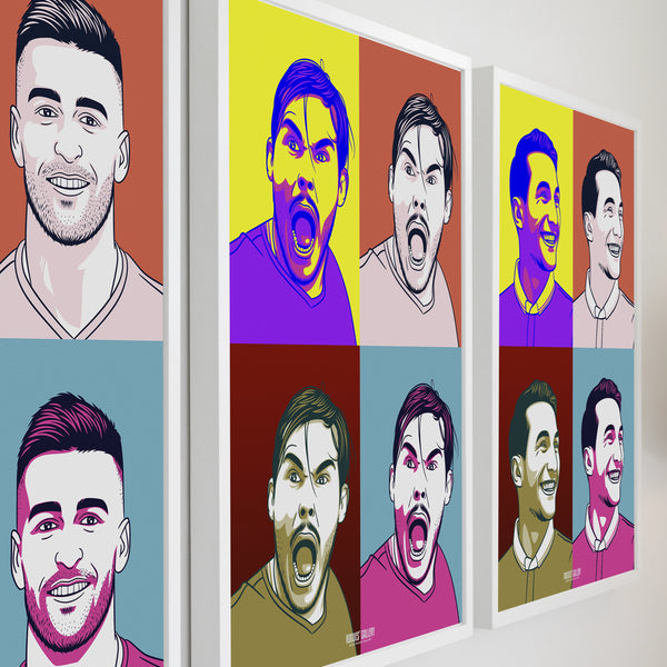 Joao Carvalho (Signed) - Pop Art - A3 Print