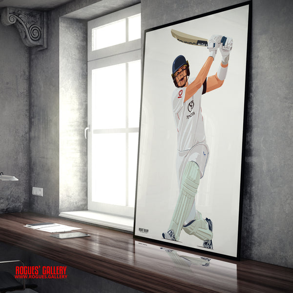 Jamie Smith England cricket Ashes batter wicketkeeper A1 print