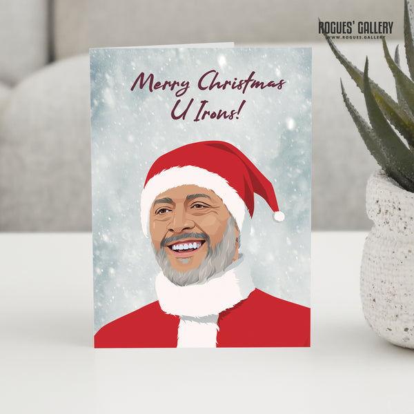Nuno Espírito Santo Christmas Card  - West Ham Version