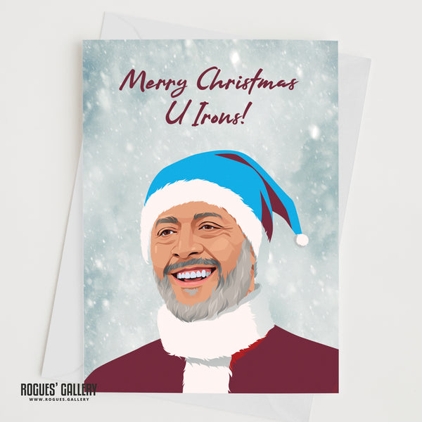 Nuno Espírito Santo Christmas Card  - West Ham Version
