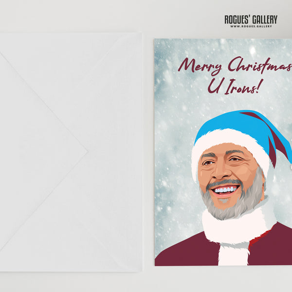 Nuno Espírito Santo Christmas Card  - West Ham Version