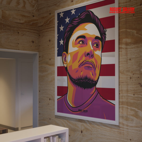 Elon Musk - Business Icon Series Prints - A3, A2, A1 & A0 Size