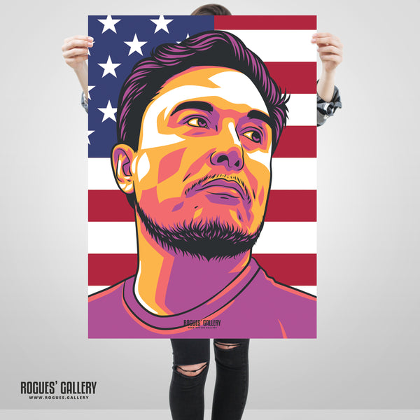 Elon Musk - Business Icon Series Prints - A3, A2, A1 & A0 Size