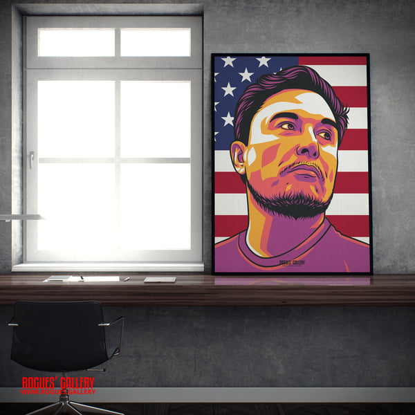 Elon Musk - Business Icon Series Prints - A3, A2, A1 & A0 Size