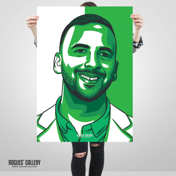 Zack Polanski - Political Icon Series Prints - A3, A2, A1 & A0 Size