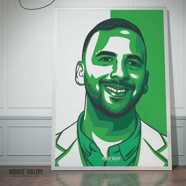 Zack Polanski - Political Icon Series Prints - A3, A2, A1 & A0 Size