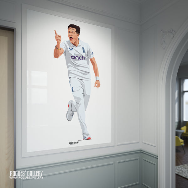 Matthew Potts England Seam bowler Ashes 2025/26 art picture