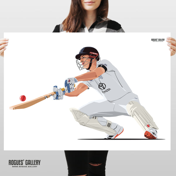 Harry Brook England batsman Yorkshire IPL poster