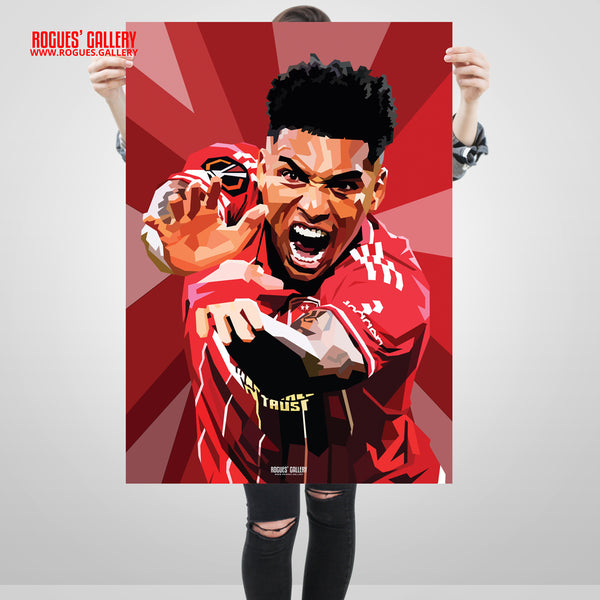 Igor Jesus Nottingham Forest striker poster Brazil City Ground celebration 