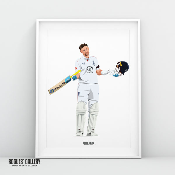 Joe Root England cricket batsman record Average A3 Print 