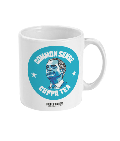 Common Sense Cuppa Tea - Nigel Farage Mug