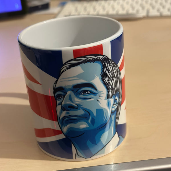 Nigel Farage Union Jack Mug