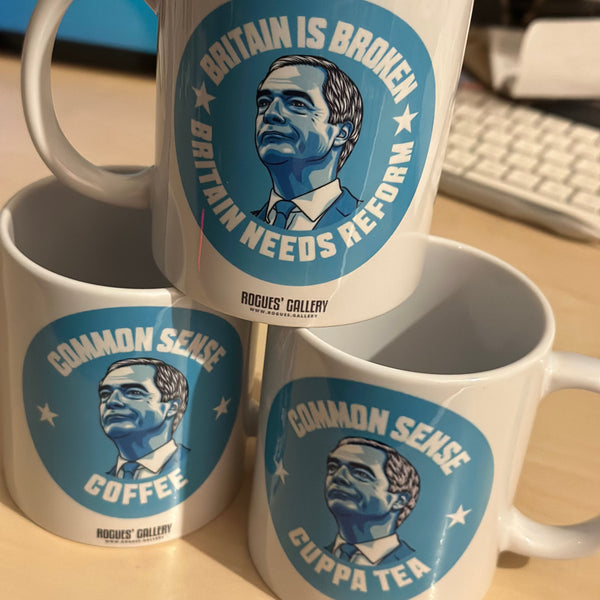 Common Sense Coffee - Nigel Farage Mug