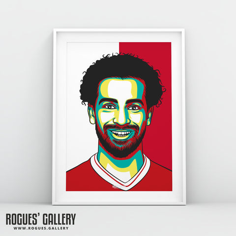 Mo Salah - A3 Icon Print