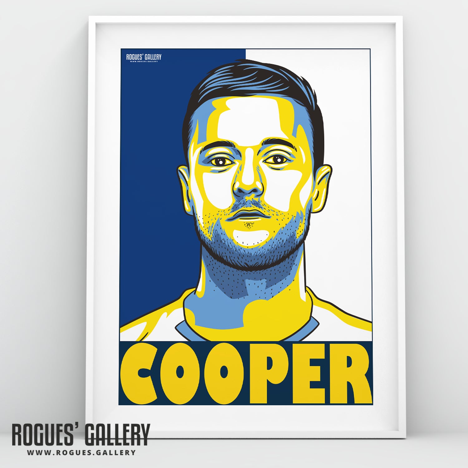 Cooper - Leeds Utd - A3 Print