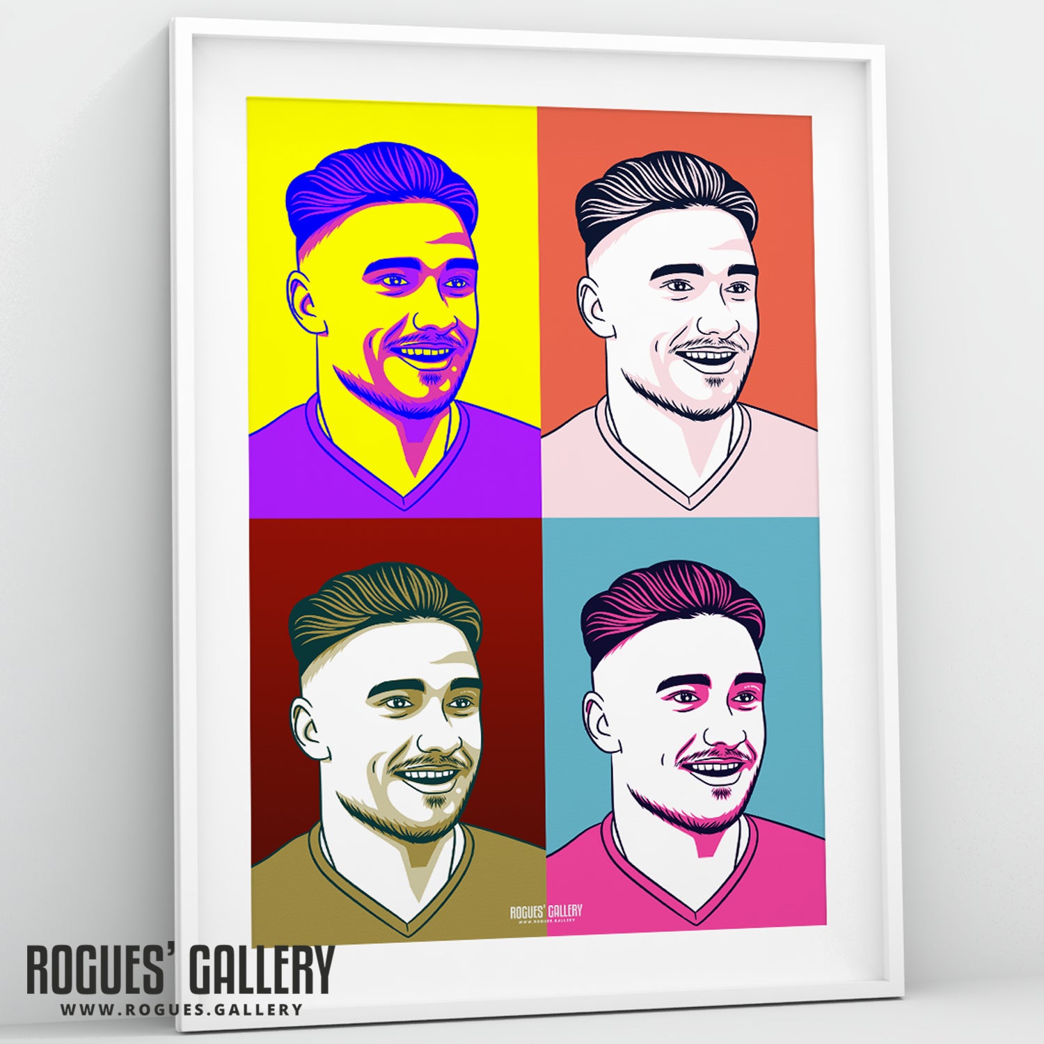 Matty Cash - Pop Art - A3 Print