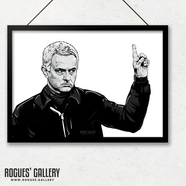 Jose: The Special One - Portrait Series 4 - A3 Print