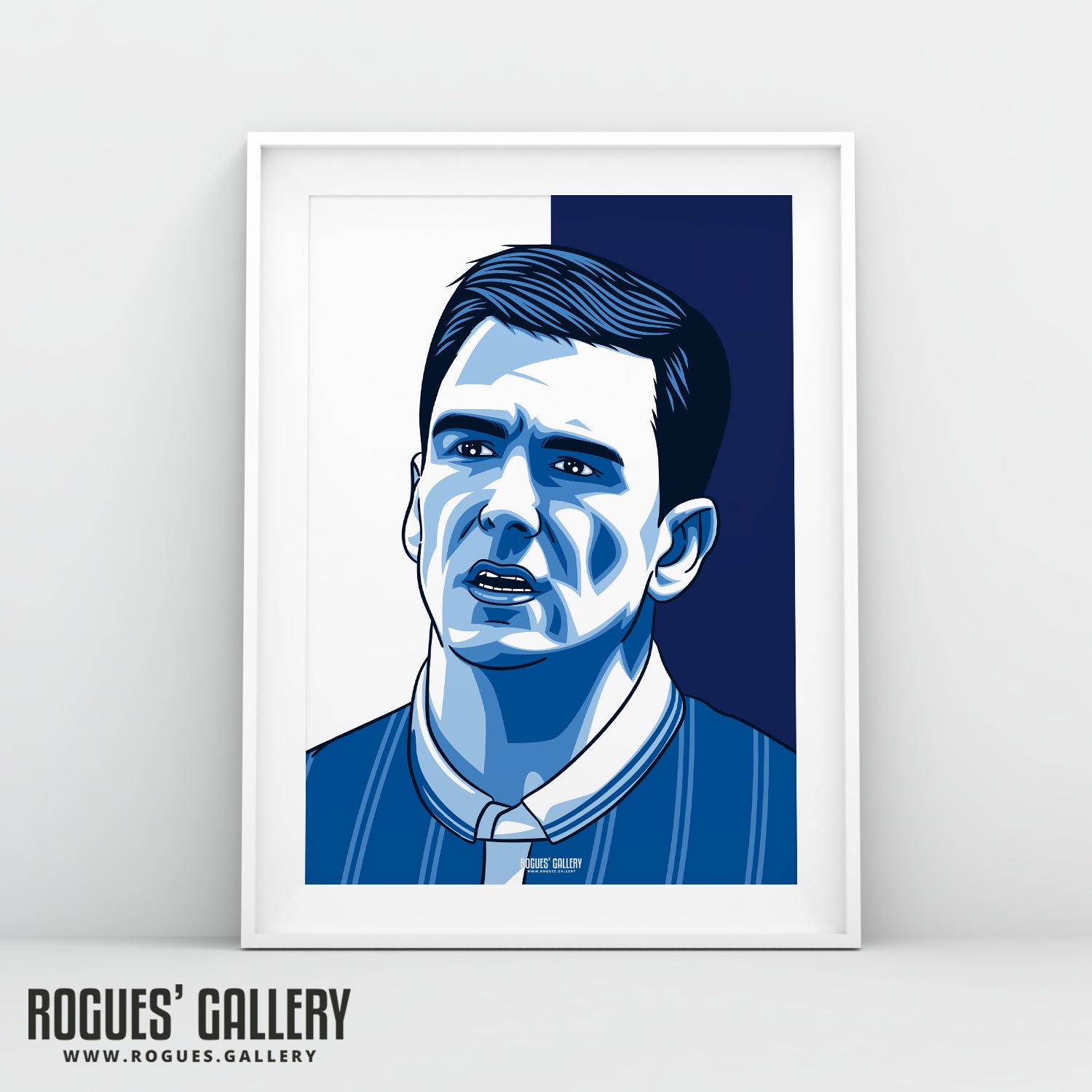 Jed Wallace Icon - Millwall FC - A3 Print