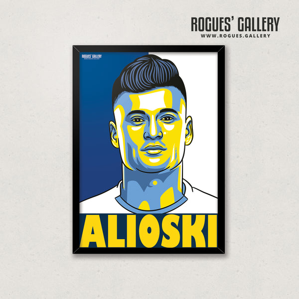 Alioski - Leeds Utd - A3 Print