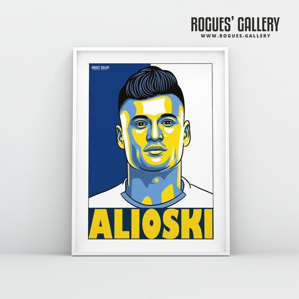 Alioski - Leeds Utd - A3 Print
