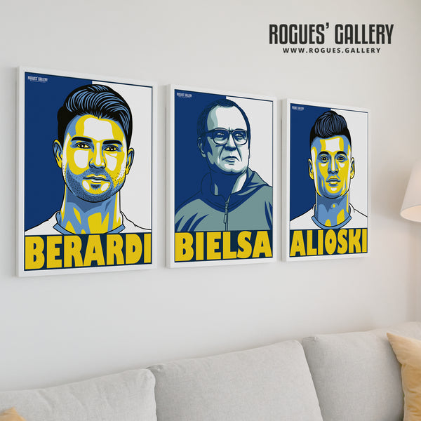 Alioski - Leeds Utd - A3 Print