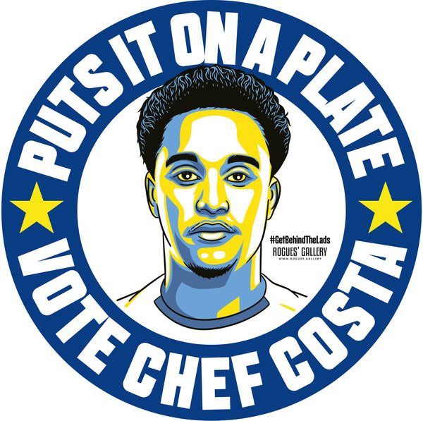 Leeds United #GetBehindTheLads Football Beer Mats