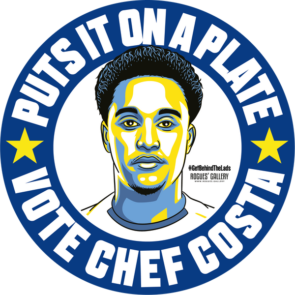 Leeds United #GetBehindTheLads Football Campaign Stickers