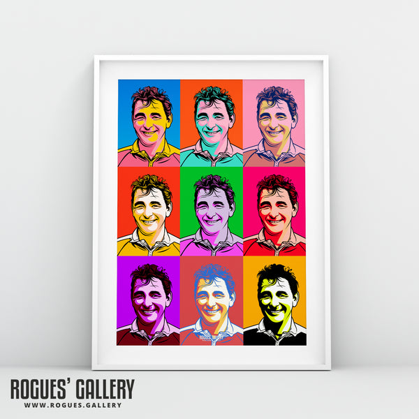 Classic Clough: Pop Art A - A3 Print