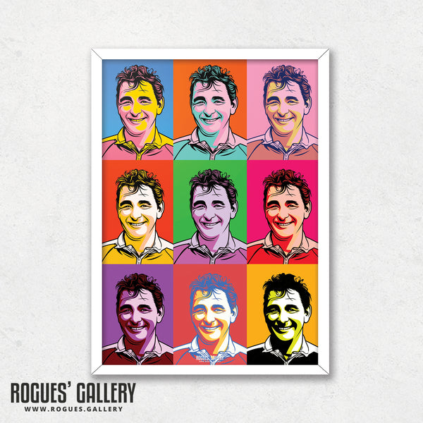 Classic Clough: Pop Art A - A3 Print