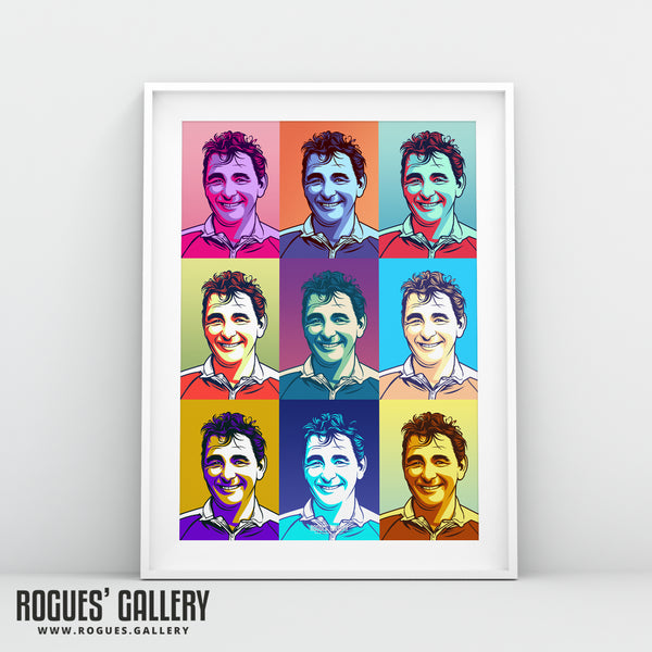 Classic Clough: Pop Art B - A3/A2/A1/A0 Prints