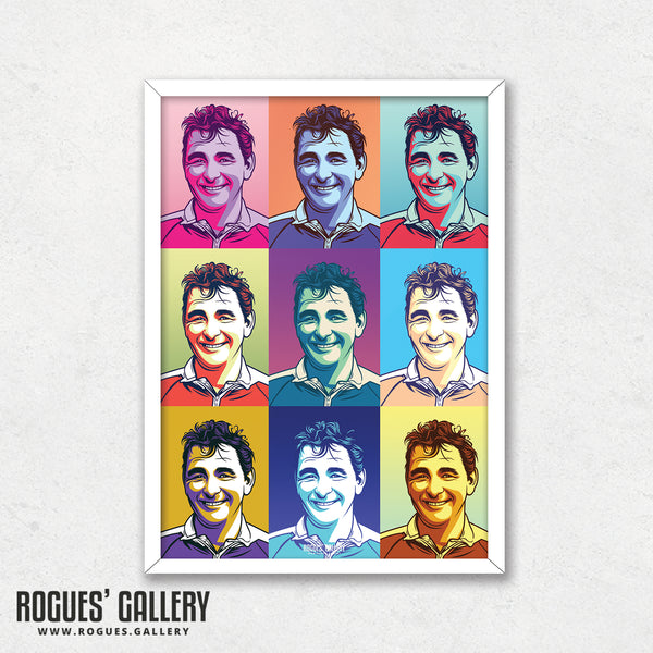 Classic Clough: Pop Art B - A3/A2/A1/A0 Prints